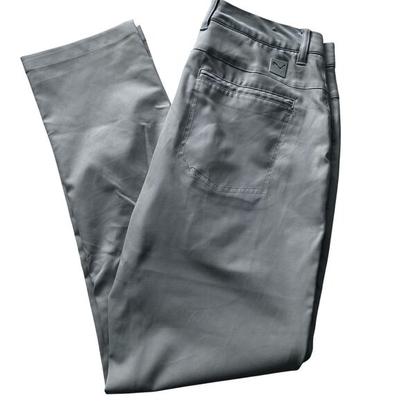 Puma Gray Golf Pants - Size 28/30 - Great Condition! - Picture 1 of 8